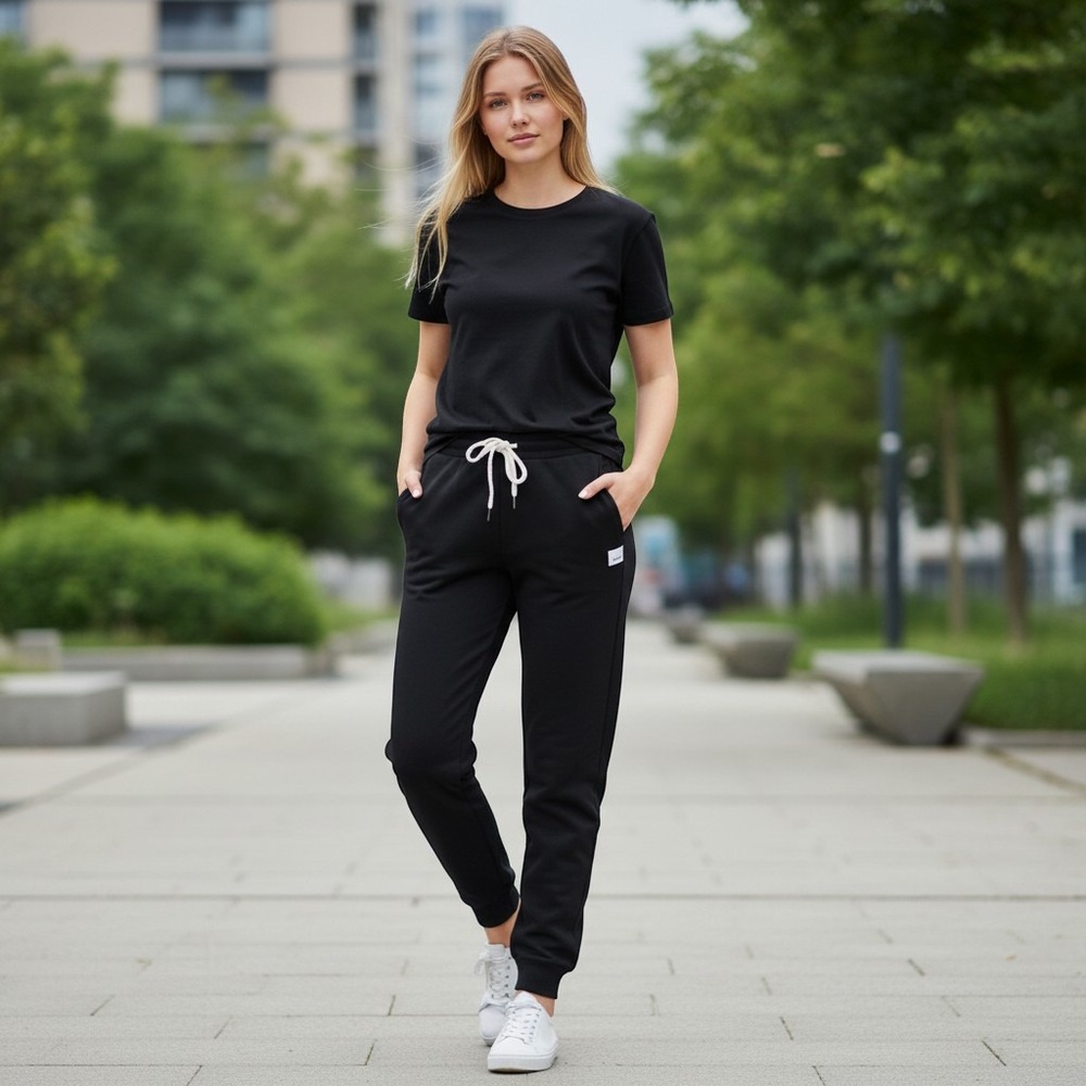 Vuori Performance Jogger XS VW303 Black Heather Dream Knit Activewear Athleisure